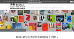 Desktop Screenshot of leicht-bags.de